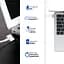 Зарядное устройство для макбука 60W, MagSafe 2 (T-tip), белый блок питания, зарядка для ноутбука + магнитный кабель, быстрая зарядка, адаптер питания Apple MacBook (ARS43414) - мініатюра 5
