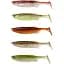 Силікон Savage Gear Fat Minnow T-Tail 105 мм 11.0g Clearwater Mix (5 шт/уп) - мініатюра 1