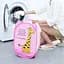 Кошик для іграшок UKC складаний з боковою кишенею 30х48 см 00336pink Рожевий - мініатюра 3