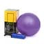 М'яч для пілатесу, йоги, реабілітації Cornix MiniGYMball 22 см XR-0225 Purple - мініатюра 1