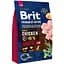 Сухий корм для літніх собак великих і гігантських порід Brit Premium Dog Senior L+XL з куркою 3 кг - мініатюра 1