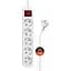 Сетевой фильтр питания ColorWay CW-PSEA53W, 5 розеток/ 3M white (CW-PSEA53W) - миниатюра 1
