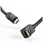 Кабель мультимедийный HDMI M to HDMI M 1.0m 90° corner black Vention (AAQBF) - миниатюра 4