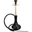 Кальян Aroma Hookah X-Ray Wood Original Craft Crystal Black - мініатюра 1