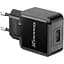Мережевий зарядний пристрій Grand-X (1xUSB 5В/2.1А) Black (CH-03B) - мініатюра 4