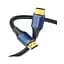 Кабель мультимедийный HDMI M to HDMI M 3.0m 8K cotton braided blue Vention (ALGLI) - миниатюра 4