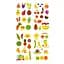 Набір дитячих тимчасових тату Овочі та фрукти Fresh Tattoo tattoo-kids-mini-set-fruits - мініатюра 1