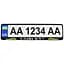 Рамка номерного знака Poputchik патріотична Слава ЗСУ! - мініатюра 1