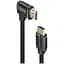 Кабель мультимедійний HDMI M to HDMI M 3.0m V2.0 90° corner Promate (prolink4k1-300.black) - мініатюра 1