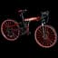 Конструктор велосипед ZHEGAO OFF-ROAD BICYCLE спортивний офф- роад 258 деталей - мініатюра 3