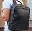 Чоловічий рюкзак шкіряний міський для ноутбука чорний Tiding Bag B2-884371A - мініатюра 8