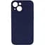 Чохол Silicone Case із захистом камери Full Apple iPhone 15 Dark Blue - мініатюра 1