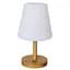 Фонарь кемпинговый Bo-Camp Cambridge Rechargeable 200 Lumen Bamboo/White (5818792) - миниатюра 1