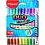 Фломастери двосторонні Maped Color Peps Duo, 20 кольорів, 10 шт. (MP.847010) - мініатюра 1