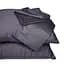 Летний постельный комплект MirSon Line Satin Premium Iron grey Ecosilk Семейный (2200010974737) - миниатюра 6