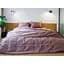 Комплект постельного белья Ecotton Premium Stucco евро сатин вышивка с кантом сиреневый (25092) - миниатюра 3