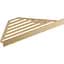 Поличка кутова Hansgrohe AddStoris 14.8 х14.8 x 30.5 см Brushed Bronze 41741140, Бронза - мініатюра 1