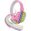 Дитячі бездротові навушники RIAS AH-806E Pop It Bluetooth Pink (3_04773) - мініатюра 2