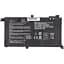 Акумулятор для ноутбуків PowerPlant ASUS VivoBook S14 S43 (B31N1732) 11.4V 3600 mAh - мініатюра 1