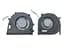 Вентилятор (кулер) для DELL G3 3579, G3-3579, G5-5587 (CN-0TJHF2, CN-0GWMFV, FCN DFS481105F20T, FKB6). Пара (Лівий + Правий) - мініатюра 2