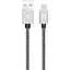 Кабель USB-A to Lightning XtremeMac Nylon Cable Silver 1.2 м (XCL-PRC-83) - мініатюра 1