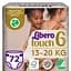 Набір підгузки Libero Touch 6 (13-20 кг), 72 шт. (10456) - мініатюра 1