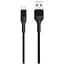 Кабель XO microUSB NB51 2.1A/1m Black - миниатюра 1