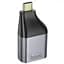 Адаптер переходник Hoco UA34 Type-C to VGA metal grey - миниатюра 3