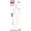 Дата кабель USB 2.0 AM to Lightning + Micro 5P + Type-C 1.0m 2.4A XO (CB-23U3) - мініатюра 3