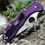 Нож Spyderco Delica 4 Lightweight VG-10 FRN Purple - миниатюра 5
