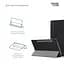 Чохол-книжка на планшет Samsung Galaxy Tab S7 T870/875/S8 X700/X706, Smart Case, black, підставка для планшета 11 , шкіряний, мікрофібра, на магніті, ArmorStandart (ARM58636) - мініатюра 4