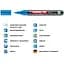 Маркер Edding Paint e-790 2-3 мм круглий блакитний (e-790/10n) - мініатюра 2