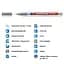 Маркер Edding Paint e-751 1-2 мм круглый серебряный (e-751/54) - миниатюра 4