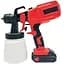 Акумуляторний фарборозпилювач Cordless Paint Spray Gun 0.8L 400W Red - мініатюра 1
