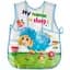 Слинявчик MegaZayka клейончатий на зав`язках блакитний MGZ-0607(Blue) - мініатюра 1