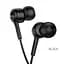 Навушники Hoco M82 La musique universal earphones with mic Black - мініатюра 1