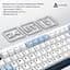Клавіатура ігрова Ajazz AK-820 MAX PLUS Wireless White RGB Day Dream Switch Hot-Swap 2.4G/Bluetooth/USB - мініатюра 3