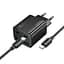 Адаптер сетевой HOCO Type-C to Type-C Cable Fundador four-port charger set N55 |2USB/2Type-C, 20W/3A, PD/QC| - миниатюра 1