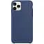 Чохол Silicone Case без Logo AA для Apple iPhone 11 Pro Max 6.5" Синій / Blue Cobalt - мініатюра 1