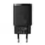 Зарядное устройство для Baseus Compact Quick Charger USB+Type-C 20W Черный (CCXJ-B01) - миниатюра 1