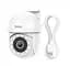 Зовнішня камера відеоспостереження Hoco D2 PTZ HD camera 3мп IP65 FHD (Біла) - мініатюра 1