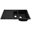 Кухонна мийка Adamant New Line Plus 975x495x235 чорний 66223, Чорний - мініатюра 2