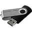 USB Flash накопичувач Goodram 128GB UTS2 Twister USB 2.0 black (UTS2-1280K0R11) - мініатюра 1