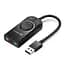 Звуковая карта Ugreen CM129 black (40964) - миниатюра 1