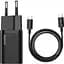 Комплект зарядный Baseus PD Charger 25 W + USB-C кабель USB-C TZCCSUP-L01 - миниатюра 2