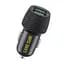 Автомобільний зарядний пристрій Luxe Cube 2USB 17W Black (8886668698498) - мініатюра 2