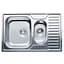 Кухонная мойка WEZER 7850(0,8)S 1037506 - миниатюра 1