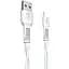 Кабель Baseus Tough Series Cable USB to Type-C 2A 1m CATZY-B02 White - миниатюра 1