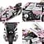 Конструктор Гоночний Мотоцикл рожевий 2066 елементів Ramiz - мініатюра 5
