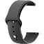 Силиконовый ремешок BeCover для Xiaomi iMi KW66/Mi Watch Color/Haylou LS01/Watch S1 Active Black (706356) - миниатюра 1